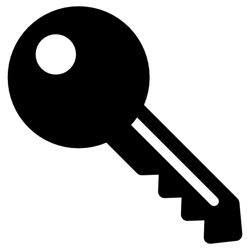 llave de casa  icono