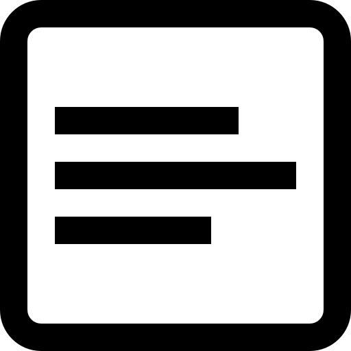 Align left Super Basic Straight Outline icon