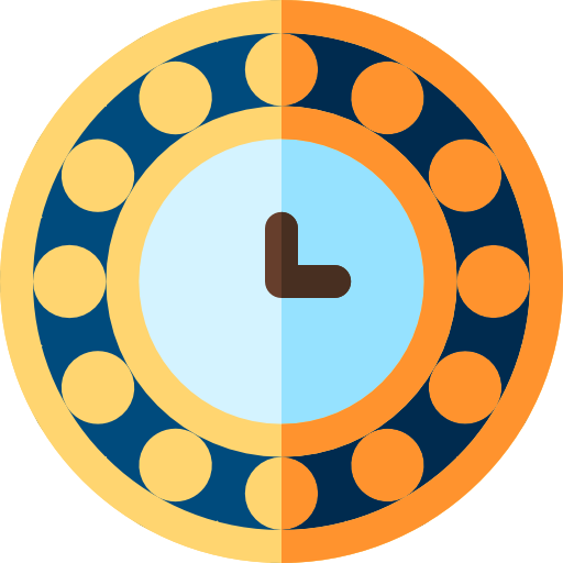 시계 Basic Rounded Flat icon