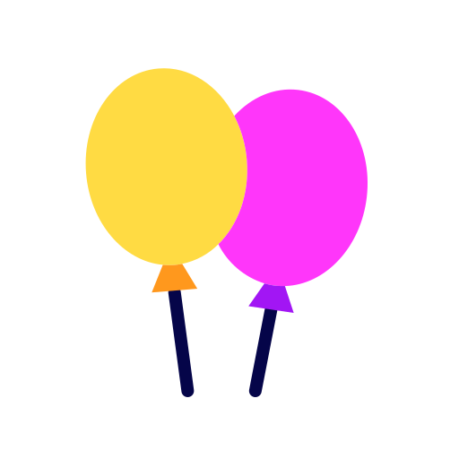 Balloons Good Ware Flat icon