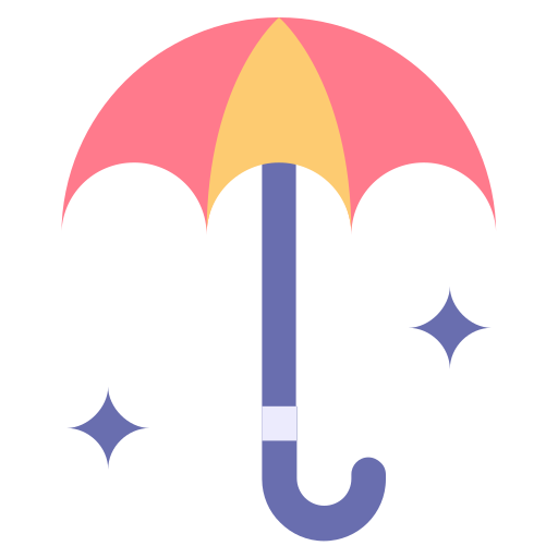 Umbrella Good Ware Flat icon