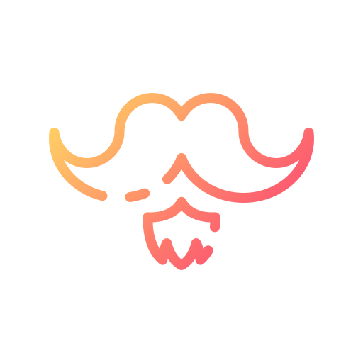 bigote Good Ware Gradient icono