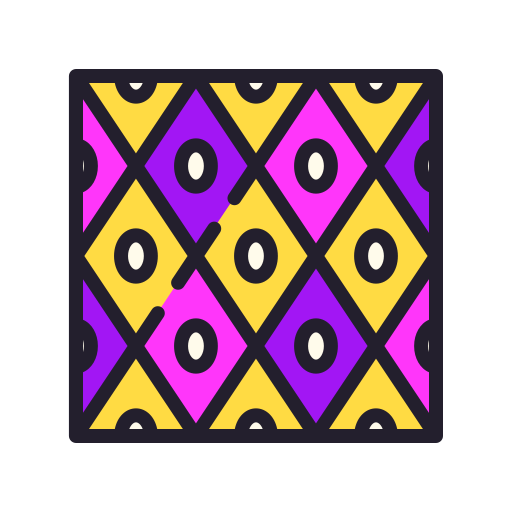 Pattern Good Ware Lineal Color icon