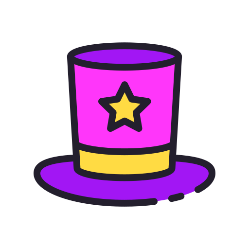 Top hat Good Ware Lineal Color icon