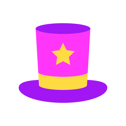 Top hat Good Ware Flat icon