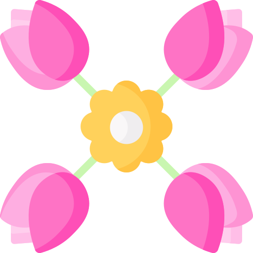 bloemdessin Special Flat icoon