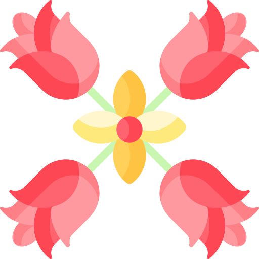 diseño floral Special Flat icono