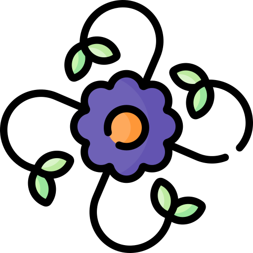 花のデザイン Special Lineal color icon