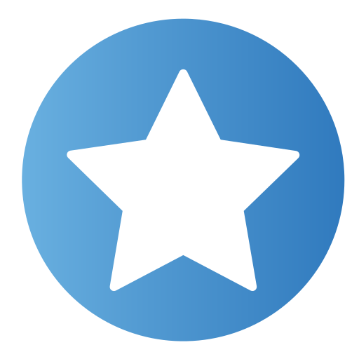 Star Generic Flat Gradient icon