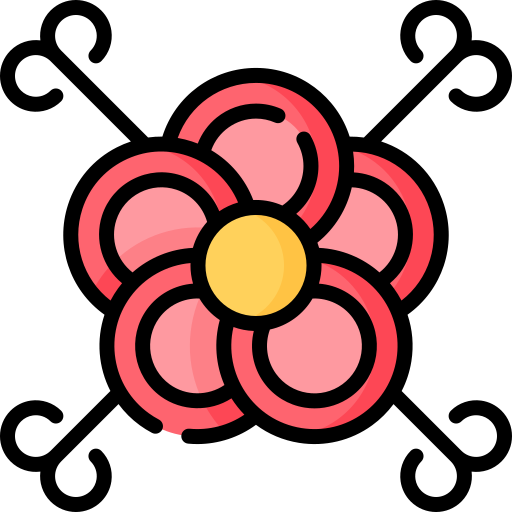 diseño floral Special Lineal color icono