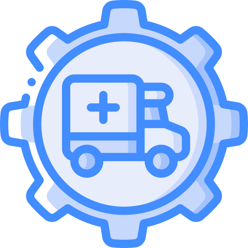 ambulanz Basic Miscellany Blue icon