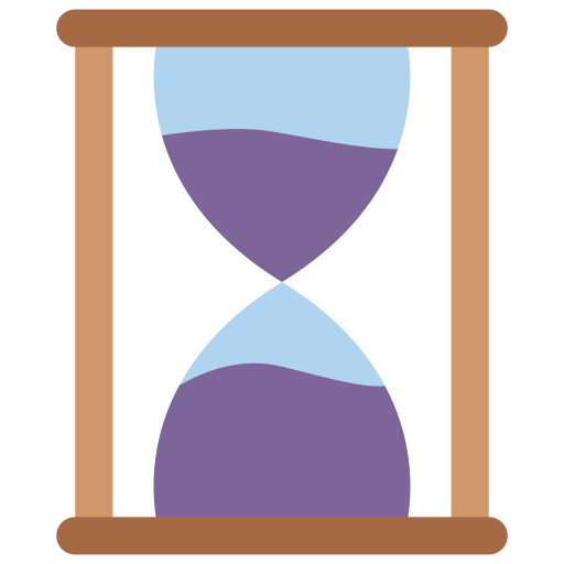 Hourglass Basic Miscellany Flat icon