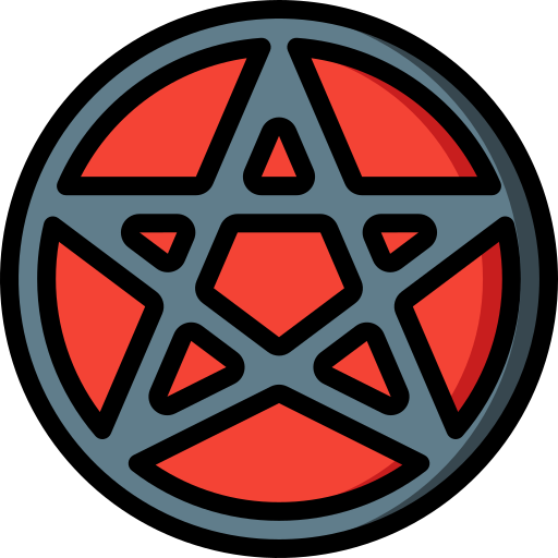 pentagram Basic Miscellany Lineal Color ikona