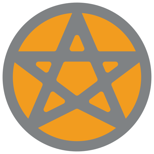 Pentagram Basic Miscellany Flat icon