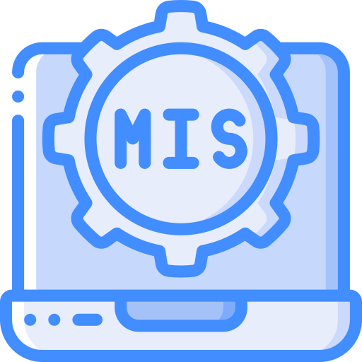 Management service Basic Miscellany Blue icon