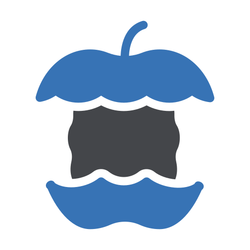사과 Generic Blue icon