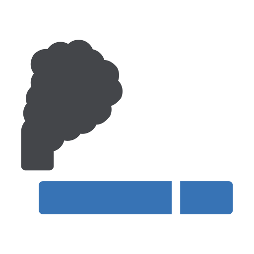 Smoking Generic Blue icon