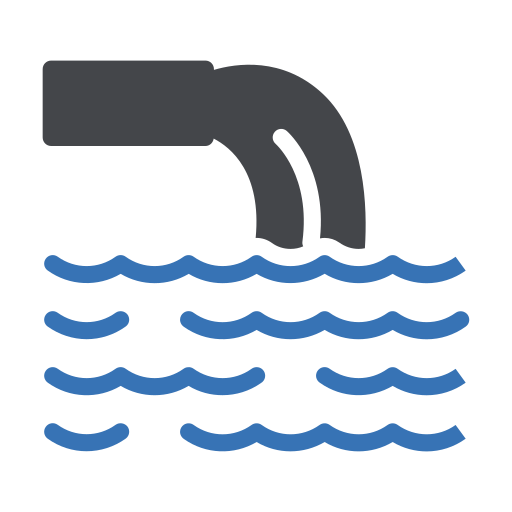 aguas residuales Generic Blue icono