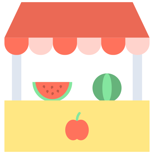 fruitkraam Generic Flat icoon