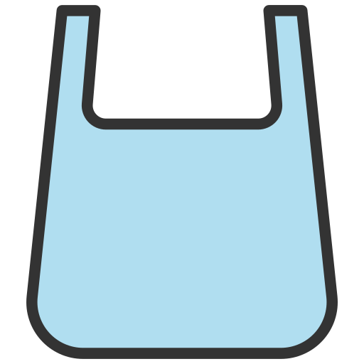 sacchetto di plastica Generic Outline Color icona