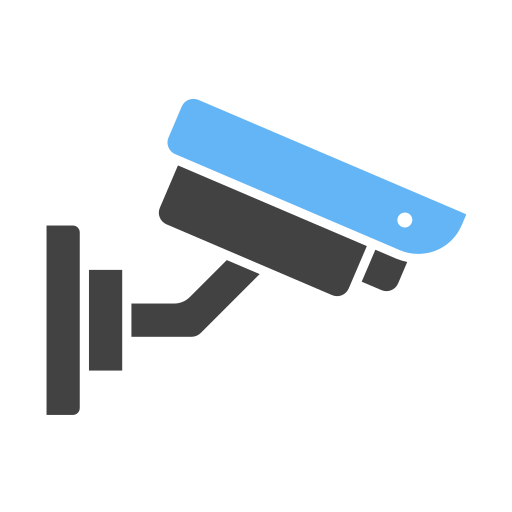 beveiligingscamera Generic Blue icoon