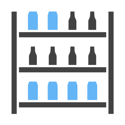 Shelves Generic Blue icon