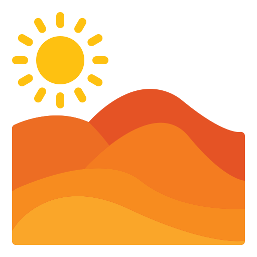 Desert Generic Flat icon