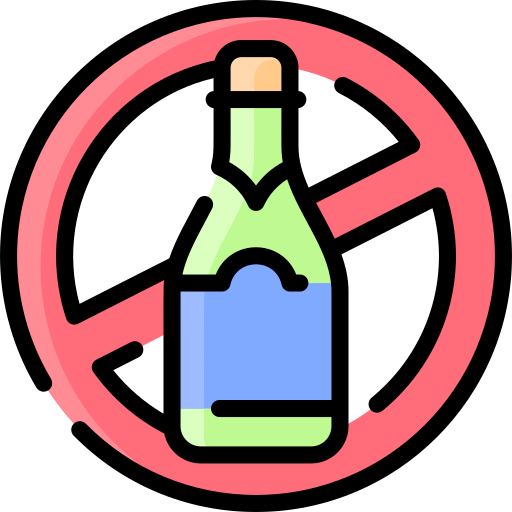 kein alkohol Vitaliy Gorbachev Lineal Color icon