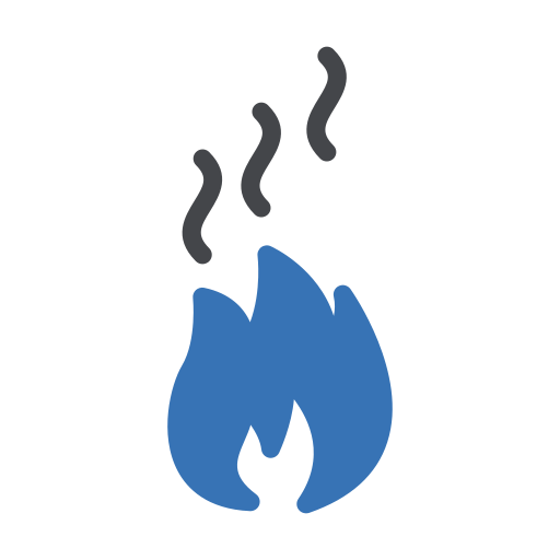 대기 오염 Generic Blue icon
