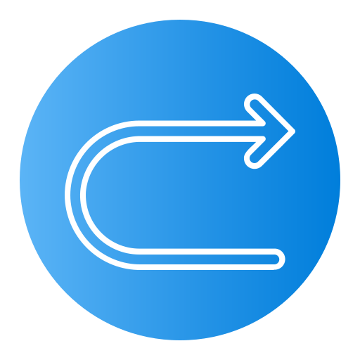 pfeil Generic Flat Gradient icon