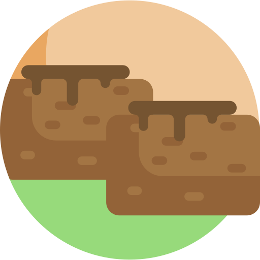 schokoladenkuchen Detailed Flat Circular Flat icon