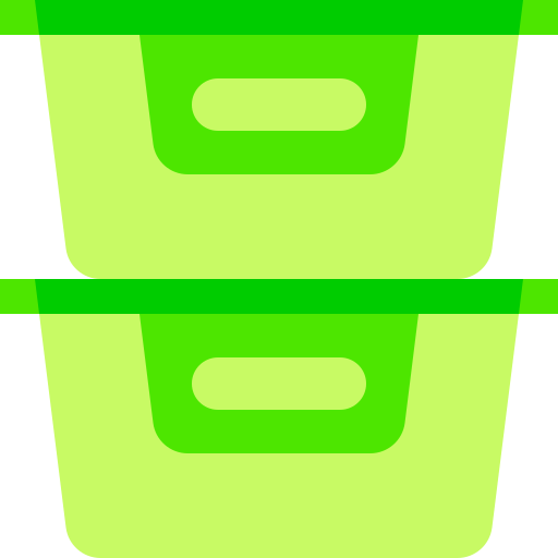 contenedor de comida Basic Sheer Flat icono