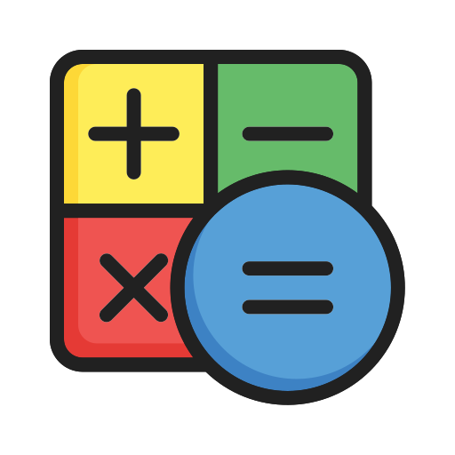 calculadora Generic Outline Color icono