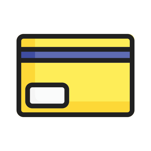 クレジットカード Generic Outline Color icon