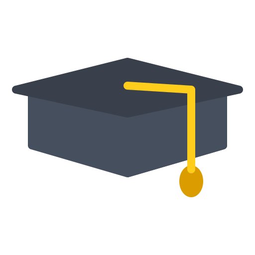 Graduation cap Generic Flat icon