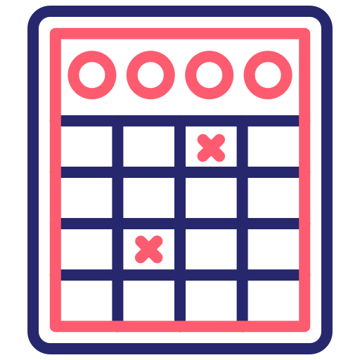 bingo Generic Outline Color icono