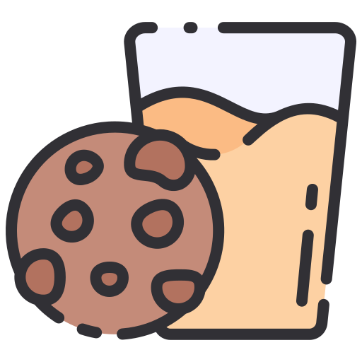 クッキーとミルク Good Ware Lineal Color icon