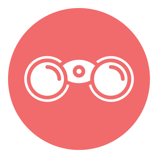 binoculare Generic Flat icona