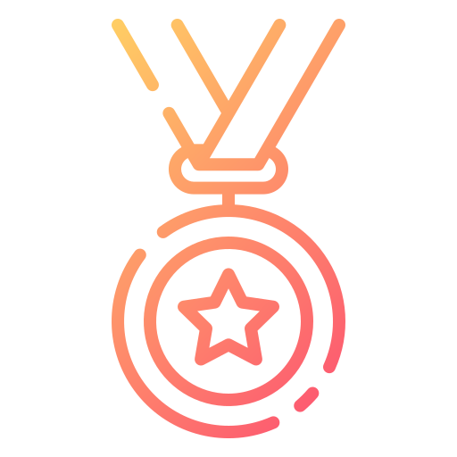 メダル Good Ware Gradient icon