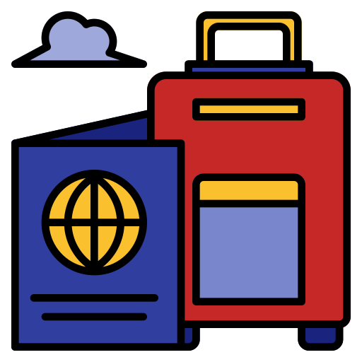旅行 Generic Outline Color icon