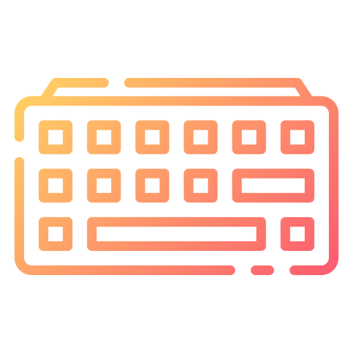 Keyboard Good Ware Gradient icon