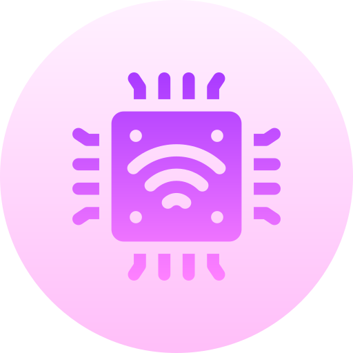 mikrochip Basic Gradient Circular icon