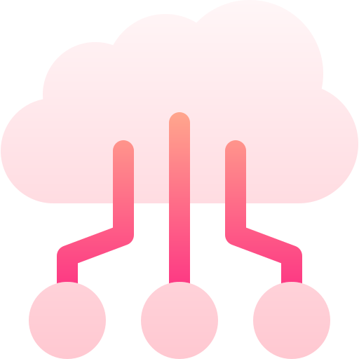 구름 Basic Gradient Gradient icon