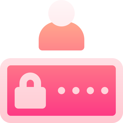 passwort Basic Gradient Gradient icon