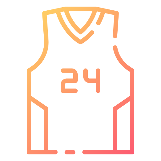 Basketball jersey Good Ware Gradient icon