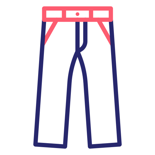 jeans Generic Outline Color icon