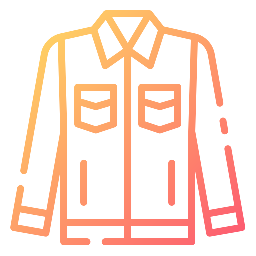 Denim jacket Good Ware Gradient icon