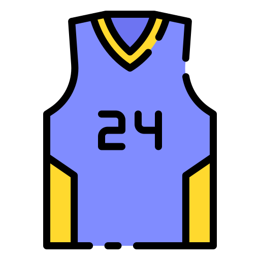 Basketball jersey Good Ware Lineal Color icon