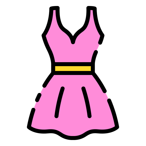 Dress Good Ware Lineal Color icon