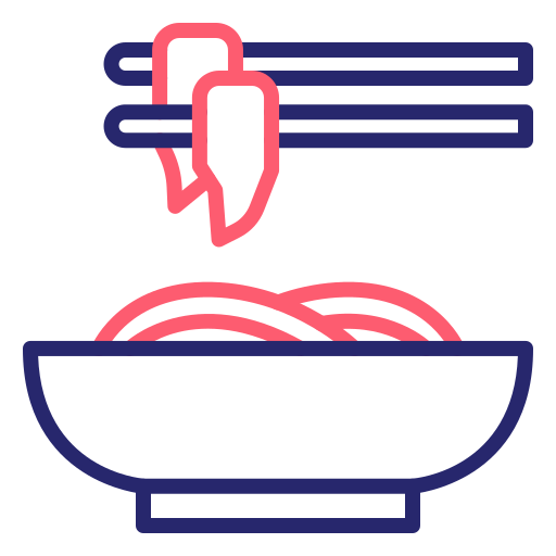 Beef chow fun Generic Outline Color icon